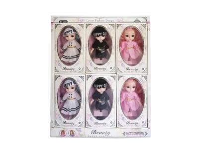 6-INCH SOLID BODY 13 JOINTS 3D REAL EYES DELICATE LITTLE LORI - OBL892571