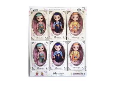 6-INCH SOLID BODY 13 JOINTS 3D REAL EYES DELICATE LITTLE LORI - OBL892573