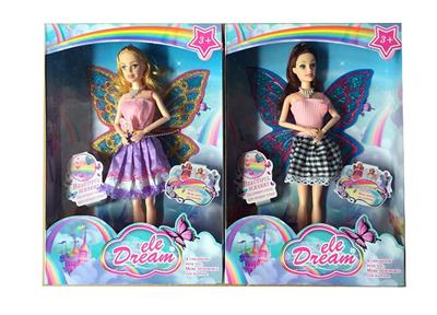 11.5-INCH BODY 9-JOINT BUTTERFLY FAIRY BARBIE - OBL892589