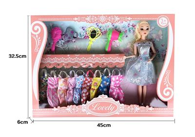 11.5 REAL BODY 12 JOINT 3D REAL EYE BARBIE FASHION - OBL892622