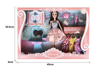 11.5 REAL BODY 12 JOINT 3D REAL EYE BARBIE FASHION - OBL892623
