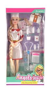 11.5-INCH LIVE HAND NURSE BARBIE - OBL892626