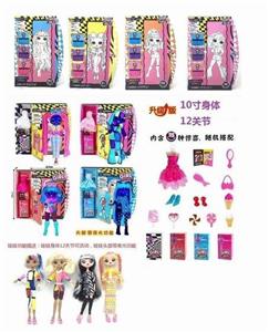 FOUR GENERATION LOL, OMG BIG HEAD SURPRISE DOLL 10 INCH SOLID BODY 12 JOINTS - OBL892631