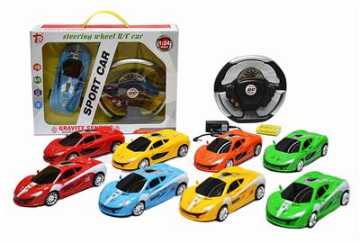 英文1:24方向盘迈凯伦遥控车（四通）包电 - OBL892922