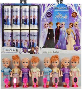 6-INCH LIVE HAND 4 ICE SNOW PRINCESS WITH COMB 4 COKE BOTTLES 8 PCS - OBL893171