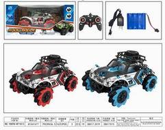 1:14PVC车壳，甲虫侧行四驱特技遥控车(包电) - OBL893309