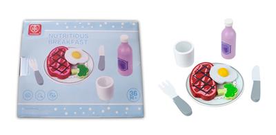 WOODEN SIMULATION BREAKFAST COMBINATION B - OBL893426