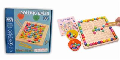 XIAOLE WITH WOODEN BEADS - OBL893472