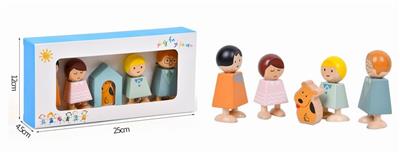WOODEN FAMILY TOYS - OBL893476