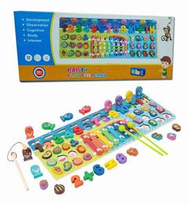 WOODEN FIVE IN ONE PAIRED BOARD FOR PERCUSSION INSTRUMENT - OBL893504