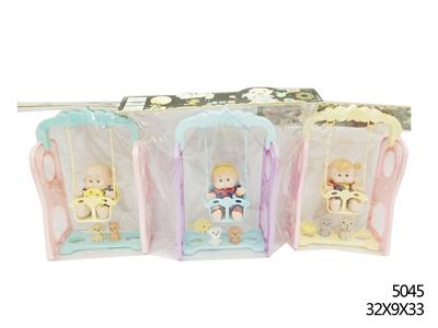 5-INCH ENAMEL FRUIT DOLL WITH SWING - OBL893556