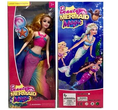 HIGH-END 11.5-INCH SOLID MERMAID WITH LIGHT THEME MUSIC BARBIE - OBL893772