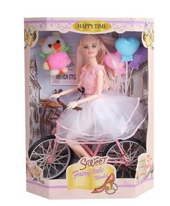 11.5 INCH SOLID 12 JOINT CASUAL WEAR BIKE BARBIE - OBL893805