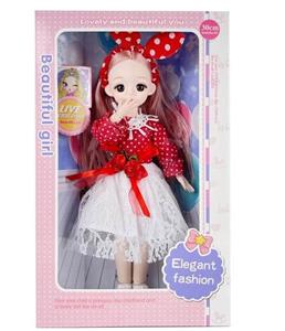 HIGH QUALITY 12 INCH SOLID BODY 13 JOINT 3D REAL EYES FAT CHILDREN YE LUOLI FASHION BARBIE - OBL893846