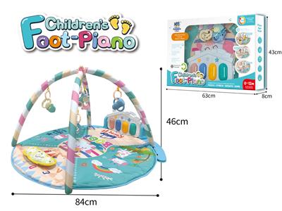 THE FOOT PIANO CRAWLS BLANKET WITH SOUND MUSIC - OBL894051