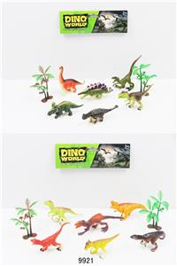 6 3.5-INCH SOLID PAINTED DINOSAUR 2 MIXED - OBL894597