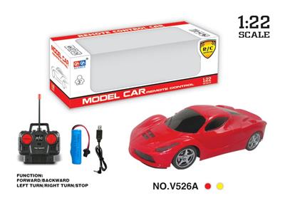 1:22四通辣发遥控车（包电） - OBL894720