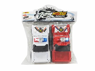 INERTIA FLAT BOTTOMED POLICE CAR - OBL895037