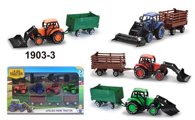 FOUR TRACTORS FOR INERTIA FARMERS CAR - OBL895282