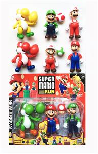 4-4.5寸马里奥公仔3只装+配件 - OBL895435