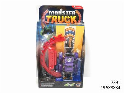 FOUR-WHEEL DRIVE OFF-ROAD STUNT FANCY INERTIAL CAR - OBL895449