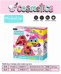 TWO LAYERS OF FLAME DIY MAKEUP - OBL897276