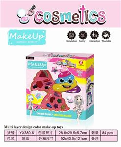 TWO LAYERS OF FLAME DIY MAKEUP - OBL897279