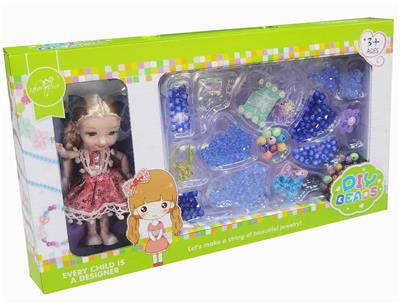 DIY BEADS WITH 6-INCH DOLL - OBL897331