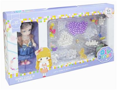 DIY BEADS WITH 6-INCH DOLL - OBL897335
