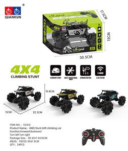 1:18合金橄榄轮攀爬车 - OBL897350