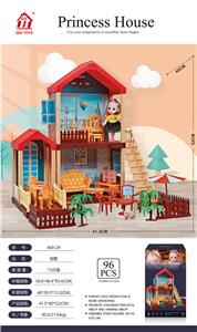 自装别墅屋+6寸芭比1只 - OBL897392