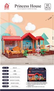 自装别墅屋+6寸芭比1只 - OBL897394