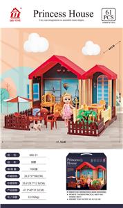 自装别墅屋+5寸芭比1只 - OBL897396