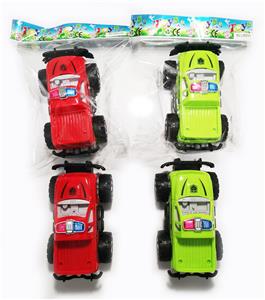 SOLID COLOR INERTIAL POLICE CAR - OBL897493