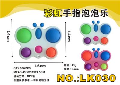 Rainbow finger bubble music - OBL897749