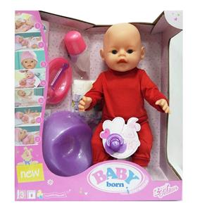 眨眼、流泪、尖叫、喝水、喝牛奶、大小便娃娃 - OBL898297