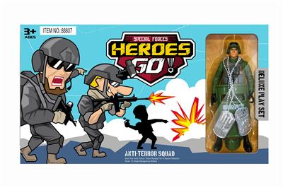 军事警察套装 - OBL898551