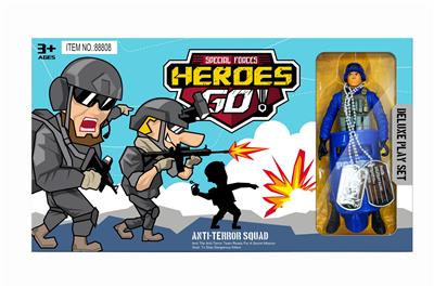 军事警察套装 - OBL898552