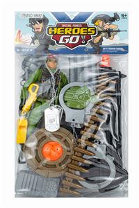 军事警察套装 - OBL898639