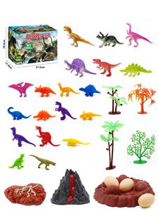 26Pcs puzzle scene dinosaur diy suit - OBL898672