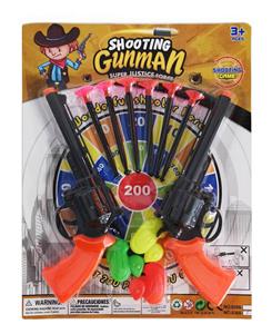 SOFT BULLET LEFT WHEEL DOUBLE GUN WITH DUCK - OBL898750