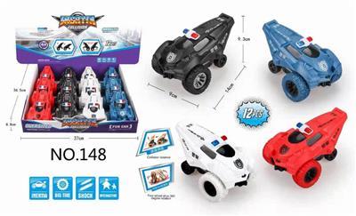 INERTIA 360 DEGREE REVOLVING POLICE CAR - OBL898798