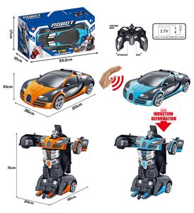 1:14布加迪感应变形车 （常规遥控） - OBL899658