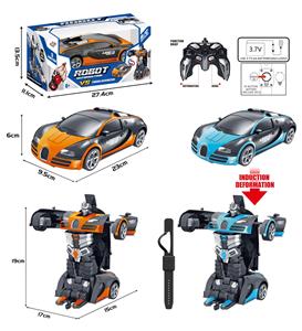 1:18布加迪遥控变形车                              （双遥控） - OBL899663