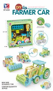 英文农场自装农夫车 - OBL899664