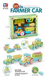 英文农场自装农夫车 - OBL899665