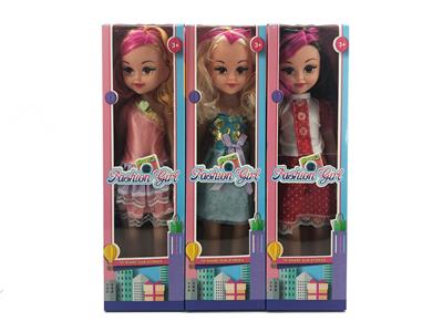 18寸肥童大眼妹三款混装配音乐 - OBL899702