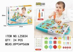 188 PUZZLE BUILDING BLOCKS - OBL900114