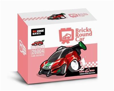 BACK-UP EGG-BUILDING CAR - FLAME DRILL DESTROYER - OBL900120