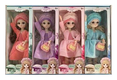 12 INCH SOLID JOINT NIGHT LORI WITH HAT - OBL901577